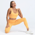 Gym fitness workout kababaihan yoga gym set sportswear